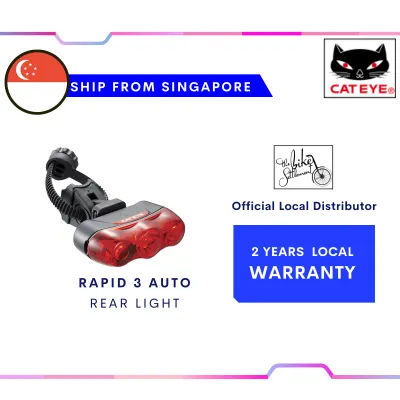 Cateye Rapid 3 Auto Rear Safety Bike Light Battery [TL-AU630]