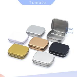 Tumato กล่องลูกกวาดมิ้นท์กล่องเหล็กขนาดเล็กกล่องใส่ลูกอมขนาดเล็กกล่องใส่ลูกกวาดขนาดเล็กกล่องสำหรับรักษาอาการเมาค้าง