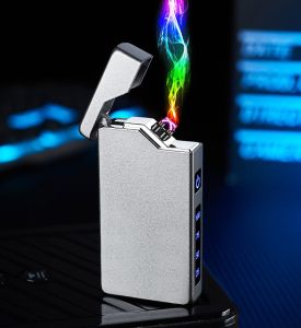 Bật Lửa Sạc USB - Type C 4 Tia Chống Gió - Quà Tặng Cao Cấp Họa Tiết Độc Đáo