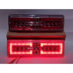 Stop lamp Lampu Rem Belakang 2447 Model Kupu-kupu Pick Up/Truk 12-24 Volt Sein Running 2471