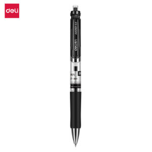 Deli S01 Gel Ink Pen 0.5mm ปากกาเจล ขนาดเส้น 0.5mm (แพ็คกล่อง 12 ด้าม) เปลี่ยนไส้ปากกาได้ หมึกน้ำเงิน หมึกดำ หมึกแดง