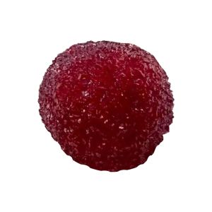 SHIRUI 1pcs Bayberry Shape Squeeze Ball Soft Rubber Stress Relief Pinata Filler Colorful Sensory Toy Gift