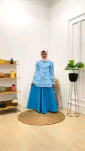 Baju Anak Setelan Rok Luna GD-389 oleh Cutetrik Usia 8 hingga 13 Tahun