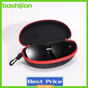 bashijian Fashion Portable Hard Oxford Cloth Zipper Box Eyewear Storage Case Sunglasses Reading Glasses Carry Bag Eyeglass Packaging Case