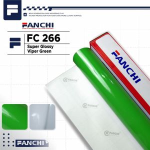 152Cm Sticker FANCHI FC266 Super Gloss Viper Green Glossy / Meter