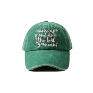 Topi Wanita Pria Topi Baseball Elegant Cap Premium Korea Bordir MAYSTAR A87