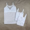 3pcs Air-cool Sando Bra For Kids And Teens Inner Wear Uniform for Kids Girls 5 to 14 Years Old. 