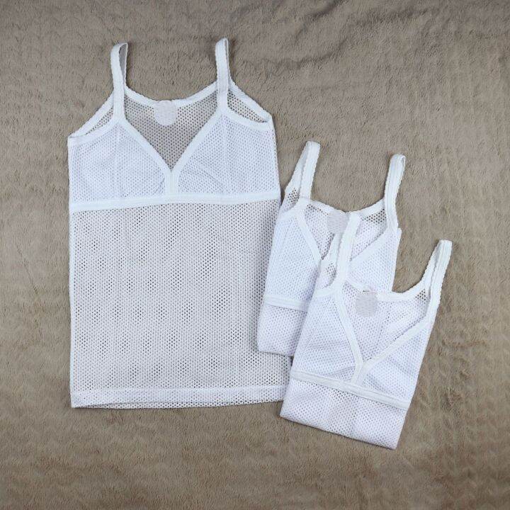 3pcs Air-cool Sando Bra For Kids And Teens Inner Wear Uniform for Kids Girls 5 to 14 Years Old