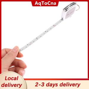 [COD] AqToCna Ship within 24 hours Innovative And Practical 2 Meters Pocket Portable Gift Compact Carry Around Cute Mini Steel Tape Measure Key Ring Hand Tool