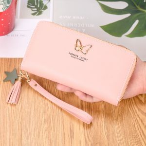 [HCM]Ví Dài Nữ Dự Tiệc Cánh Bướm Thời Trang 340 Nhiều Ngăn Đựng Tiền Thẻ Cực Xinh