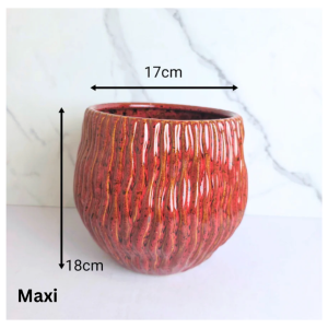 The Leaferie Calyra plant pots. Ceramic flowerpot . flowerpots . flower pot . planter . planters