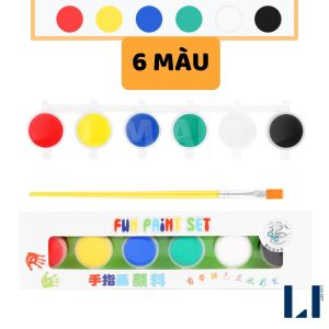 Màu Nước Poster hũ 20ml 6/12 màu