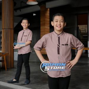 New Arrival Baju Koko Couple Ayah Dan Anak Terbaru 2025 Bahan Toyobo Import