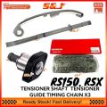 HONDA RS150 V1V2 RSX TENSIONER SHAFT TENSIONER GUIDE SET TIMING CHAIN X3 RS 150 WINNER X. 