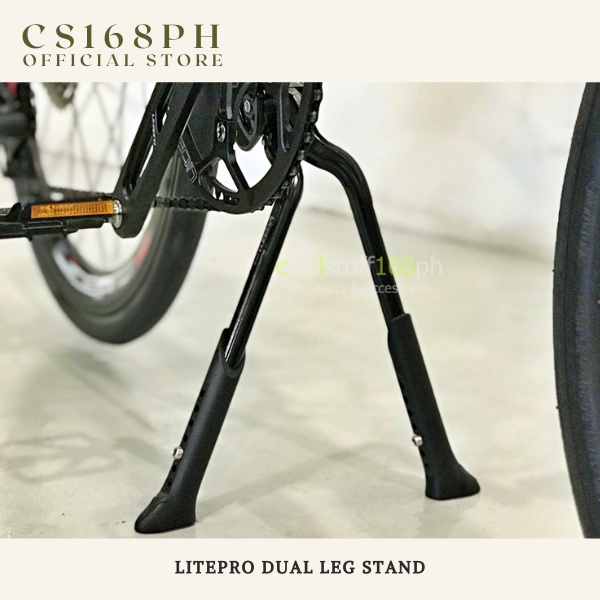 CS168ph GENUINE Litepro Dual Leg Stand Bike Stand Bicycle Accesories Compatibility 20 27.5 Lazada PH