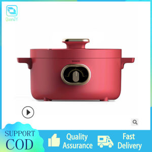 Electric Hot Pot 3L Household Multifunctional Electric Cooker Steaming Frying Stewing Cookin non-stick cookware
