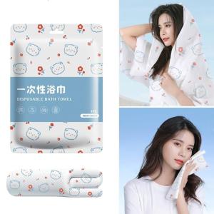 Lightweight and Portable Cartoon Printed Bath Towel for Single Use Towel for Swimming Pools and Fitness Enthusiasts