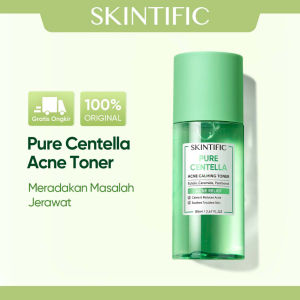 Skintific Pure Centella Acne Calming Toner 80ml Oil Control Purifying Toner Skin Barrier Smoothing Redness