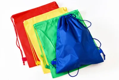 [SG Stock] Ultralight Foldable Drawstring Nylon Sports/ Shoe Bag (CCA Bag) | Childrens Day
