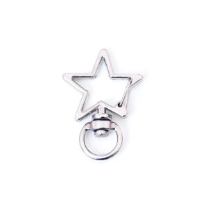 5Pcs Cat Heart Snap Hook Trigger Clips Buckles For Keychain Lobster Lobster Clasp Hooks for Key Ring