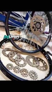 สเตอร์รถแข่งใส่เวฟ หน้า/หลังใส่กับดุมเสตอเวฟ100/และดุมย่อได้ แบบแข็ง ทนแรงกะชาก ขนาด415 มีให้เลือกตั้งแต่10-38ฟัน