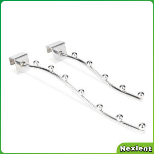 Nexlent 5Balls/7 Balls Display Organizer Hooks Waved Clothes Hanger Storage Rack