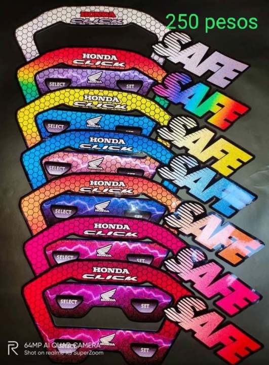 3M REFLECTIVE PANEL GAUGE PROTECTOR FOR HONDA CLICK V2&V3 | Lazada PH