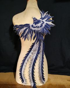 RENDA BORDIR BURUNG RAJAWALI