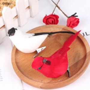 🔥🔥🔥qnljgv ruyifang 1Pcs birds artificial feather foam doves wedding decoration venue ornament