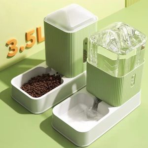Bình đựng thức ăn nước uống tự động cho thú cưng mẫu lớn 2.8L - 4pets official