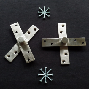 Set Engsel Pivot Jendela Putar 360 Derajat Engsel Poros Pintu Putar Kuningan