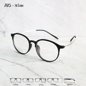 Kacamata Bulat Korea Photocromic Minus Antiradiasi Style Hijab