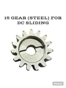 15 Teeth Gear Steel For DC Sliding Autogate Motor | Gear Besi Autogate Sliding