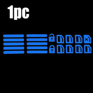 1/2/3Pcs Car Luminous Button Stickers Window Lifter Switch Decals Night Glowing Car Interior Stickers for Toyota Camry Hyundai