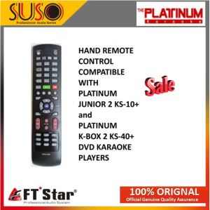FT STAR-SUSO-Platinum Junior 2 KS-10+ DVD Remote Control