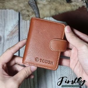 Tough กระเป๋าสตางค์หนังวัวแท้100%เกรดชามัวร์ กระเป๋าสตางค์ผู้หญิง กระเป๋าสตางค์หนัง กระเป๋าเงิน กระเป๋าใส่บัตร Leather Wallet รุ่น 3020