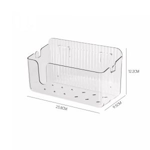 Plastic Shelves Wall Mounted Fashion Wall Storage Shelves for Bedroom Living Room Bathroom Kitchen