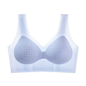 Extra Large Size  Plus Full Cup Gathering Bra Threedimensional Gathering  ShapingSeamless Underwear Big Cup
