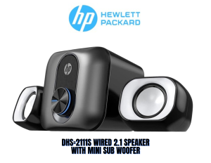 HP 2.1 Speaker with Mini Sub Woofer  USB Power and 3.5mm Connector (DHS2111S)