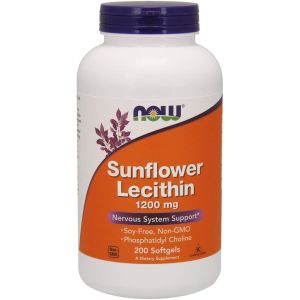Viên Uống Giảm Tắc Tia Sữa Now Foods Sunflower Lecithin 1200mg - An Toàn Cho Mẹ - - Giúp duy trì mức cholesterol ổn định bằng cách hỗ trợ quá trình chuyển hóa chất béo và làm giảm nguy cơ xơ vữa động mạch. - Hỗ trợ sức khỏe gan bằng việc chuyển hóa chất
