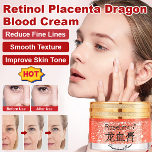 ✨Retinol Placenta Cream Isolation Concealer Tone-Up Cream Moisturizing Nourishing Cream Reduce Dry Lines Cream