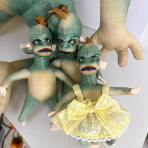 【Annjolie】พร้อมส่งพวงกุญแจบูรพาจิ๋ว พร้อมส่งในไทย เอเลี่ยนตัวจิ๋ว บูรพาน้อย ของเล่น ของตกแต่ง (เฉพาะตุ๊กตา)15-20ซม.