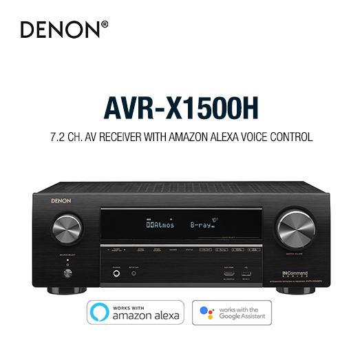 DENON AVR X1500H Channel Av Receiver Dolby Atmos And Dts:X Wi