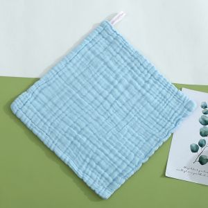 Sét 5 khăn sữa xô 6 lớp rửa mặt loại dày siêu mềm mại cho bé (Size 30x30cm)