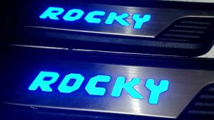 Door Sill Plate Rocky Led / Sillplate Samping Pintu Daihatsu Rocky 2021 2022 Up Lampu