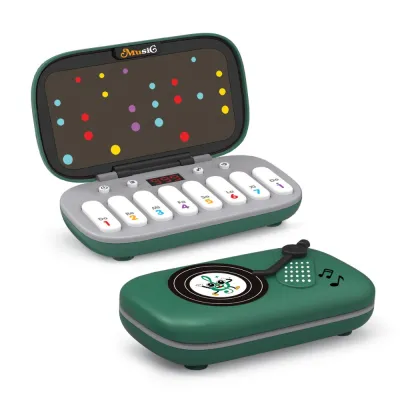 Sound Portable Kid Pocket Piano Plastic Montessori Mini Electronic Keyboard Toy Travel Toys Puzzle Music Instrument Toys Music Enlightenment