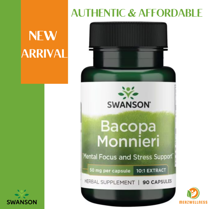 Swanson Premium Bacopa Monnieri 10 1 Extract Expiry 02 2026 Lazada PH 6e1810d3ea62690a476a438ddf4e2e29 720x720q80