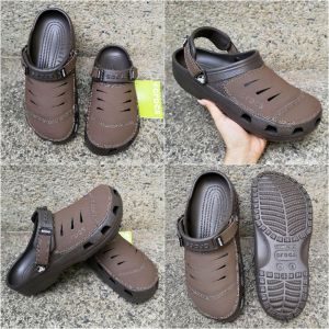 Dép sục Cross Yukon sport màu nâu dành cho nam chuẩn xịn chính hãng full box