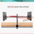 Giá Treo Màn Hình - Giá Treo 2 Màn Hình Arm Monitor - Xoay 360 Độ - M052. 