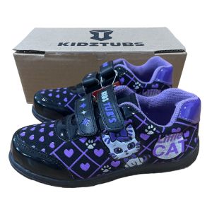 Sepatu Sekolah Anak Perempuan Karakter Cantik Frozen Elsa Kitty Kuda Pony Warna Hitam Ping Murah Perekat Umur 2-5 Tahun PAUD TK SD Kelas 1 2 3 4 5 6 7 8 9 0 -KIDZTUBS1727061024